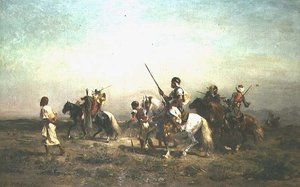 Arabowie na koniach