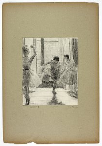 Przed zajęciami baletowymi autorstwa Georges William Thornley