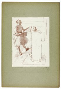 Tancerka przy piecu autorstwa Georges William Thornley