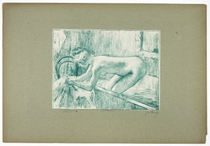 Wyjście z wanny autorstwa Georges William Thornley