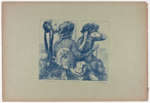 Kobiety w sklepie z kapeluszami autorstwa Georges William Thornley