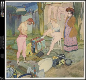 Cyrk Corvi autorstwa Georges de Feure