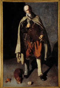 Stary pies. Obraz George of the Tower (1593-1652) autorstwa Georges de La Tour