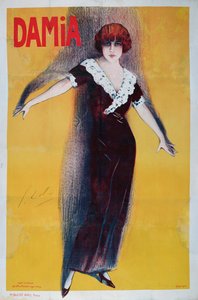 Plakaty reklamowe Damii (1889-1978) autorstwa Georges pseudonym of Edmond Vernier Dola