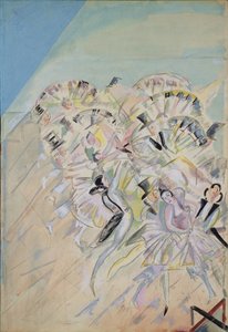 Scenografia do operetki Girofle-Giroflia Ch. Lecocq, 1922