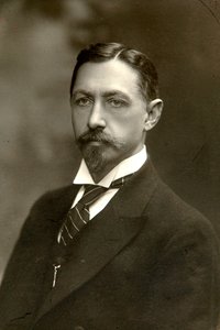 Ivan Bunin, rosyjski pisarz, koniec lat 90. XIX wieku autorstwa Georgi Vasilievich Trunov