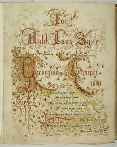 Bez tytułu [Dla Auld Lang Syne], 185568. autorstwa Georgina Cowper