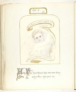 Bez tytułu [cherub i tekst religijny], 185568.