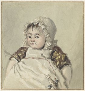Portret van Kornelia Johanna van Os autorstwa Georgius Jacobus Johannes van Os
