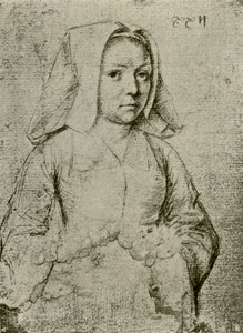 Młoda kobieta, koniec XV-początek XVI wieku, 1908. autorstwa Gerard David