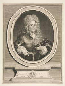 Adrien Claude Lefort de La Morinière autorstwa Gérard Edelinck