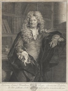 Frédéric Léonard autorstwa Gérard Edelinck