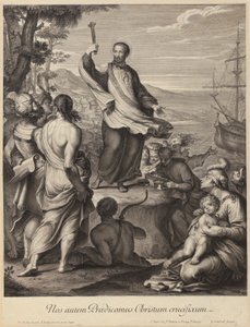 Król Ludwik XIV autorstwa Gérard Edelinck