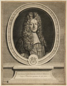 Nicholaus de Malezieu autorstwa Gérard Edelinck