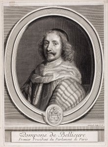 Pompon de Bellièvre autorstwa Gérard Edelinck