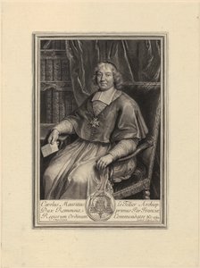 Portret Raimonda Poissona autorstwa Gérard Edelinck