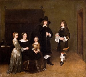 Portret rodziny, 1656