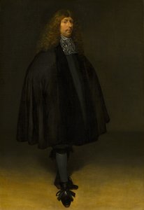 Autoportret, ok. 1668 r. autorstwa Gerard Ter Borch the Younger