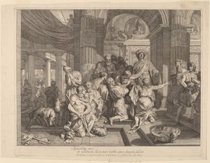 Józef objawia się swoim braciom autorstwa Gerard de Lairesse