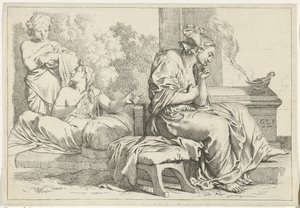 Cisza i gadatliwość autorstwa Gerard de Lairesse