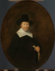 Gerard Abrahamsz van der Schalcke (1609-67). Handlarz Płótna z Haarlemu