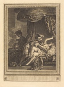 Król Etiopii autorstwa Geraud Vidal after Charles Monnet