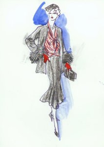 Moda damska 1931, kostium / Gerd Hartung
