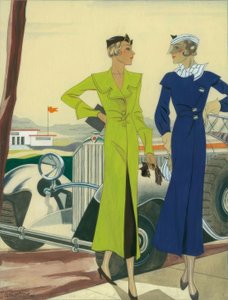 Moda damska 1932 / kurtki samochodowe / Gerd Hartung