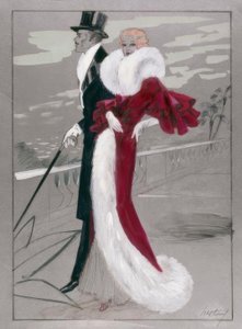 Moda, szafa balowa około 1930 / G. Hartung