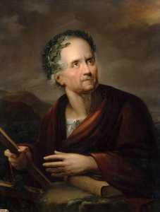 Portret Friedricha Gottlieba Klopstocka 1724-1803 autorstwa Gerdt Hardorff