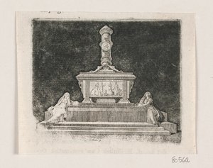 Pomnik Fryderyka V w Roskilde autorstwa Gerhard Ludvig Lahde