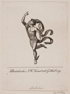 Hermes autorstwa Gerhard Ludvig Lahde