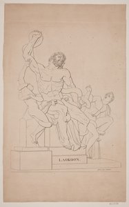 Laokoon autorstwa Gerhard Ludvig Lahde