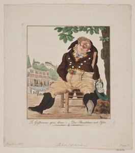 Gastronom po obiedzie autorstwa Gerhard Ludvig Lahde