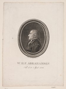 W.H.F. Abrahams autorstwa Gerhard Ludvig Lahde
