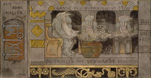 Druga Sala autorstwa Gerhard Peter Frantz Vilhelm Munthe