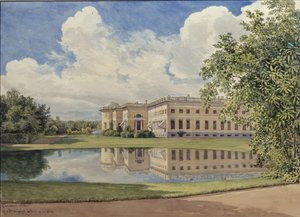 Pałac Aleksandra w Carskim Siole, 1831 autorstwa Gerhard Wilhelm Reutern von