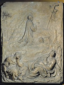 Chrystus w Getsemani, dekoracja tabernakulum ... autorstwa Germain (attr to) Pilon