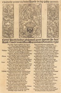 Alegoria orła i cesarza Maksymiliana I autorstwa German 15th Century