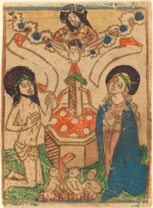 Alegoria Eucharystii autorstwa German 15th Century