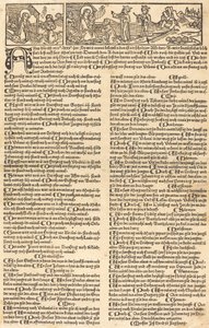 Kalendarz z Narodzenia i Adoracji autorstwa German 15th Century