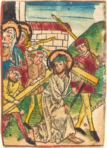 Chrystus niosący krzyż autorstwa German 15th Century