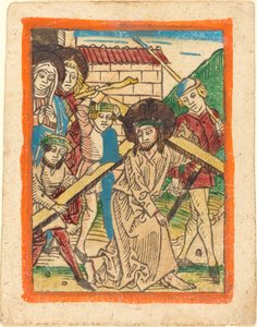Chrystus niosący krzyż autorstwa German 15th Century