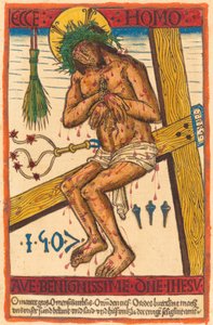 Chrystus jako Mąż Boleści autorstwa German 15th Century