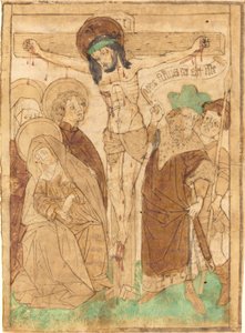 Chrystus na krzyżu autorstwa German 15th Century
