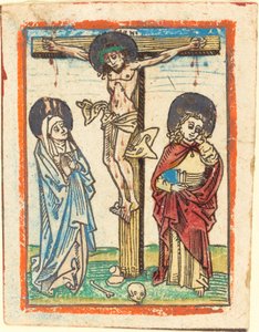 Chrystus na krzyżu autorstwa German 15th Century