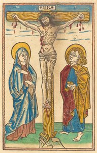 Chrystus na krzyżu autorstwa German 15th Century