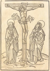 Chrystus na krzyżu autorstwa German 15th Century