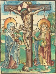 Chrystus na krzyżu autorstwa German 15th Century