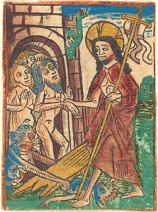 Zejście do Limbo autorstwa German 15th Century